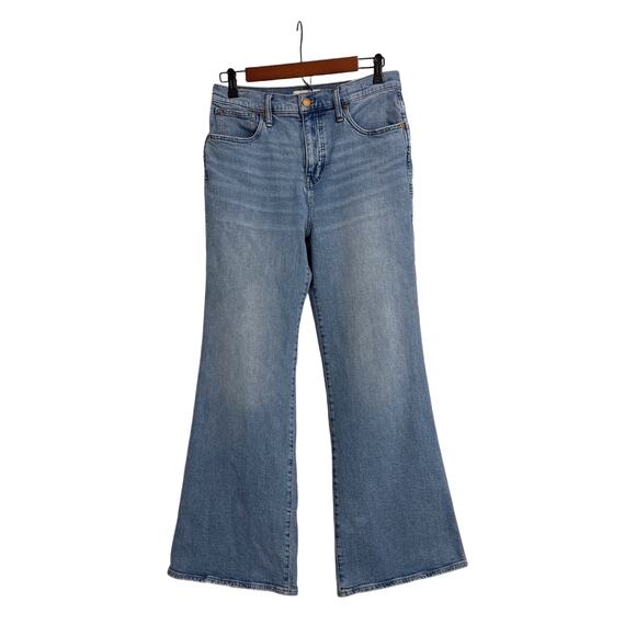 Madewell Jeans Modern Vintage High Rise Flare Denim Blue Jeans Size Women's 29 - Picture 2 of 5